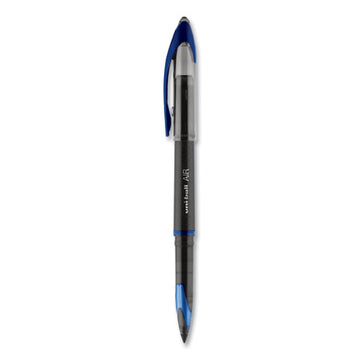 uni-ball® Air Porous Gel Pen, Stick, Medium 0.7 Mm, Blue Ink, Black-blue Barrel, 3-pack freeshipping - TVN Wholesale
